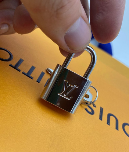 Louis vuitton padlock silver - vuitton,